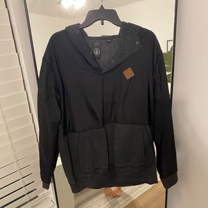 Black / Grey Volcom Hoodie